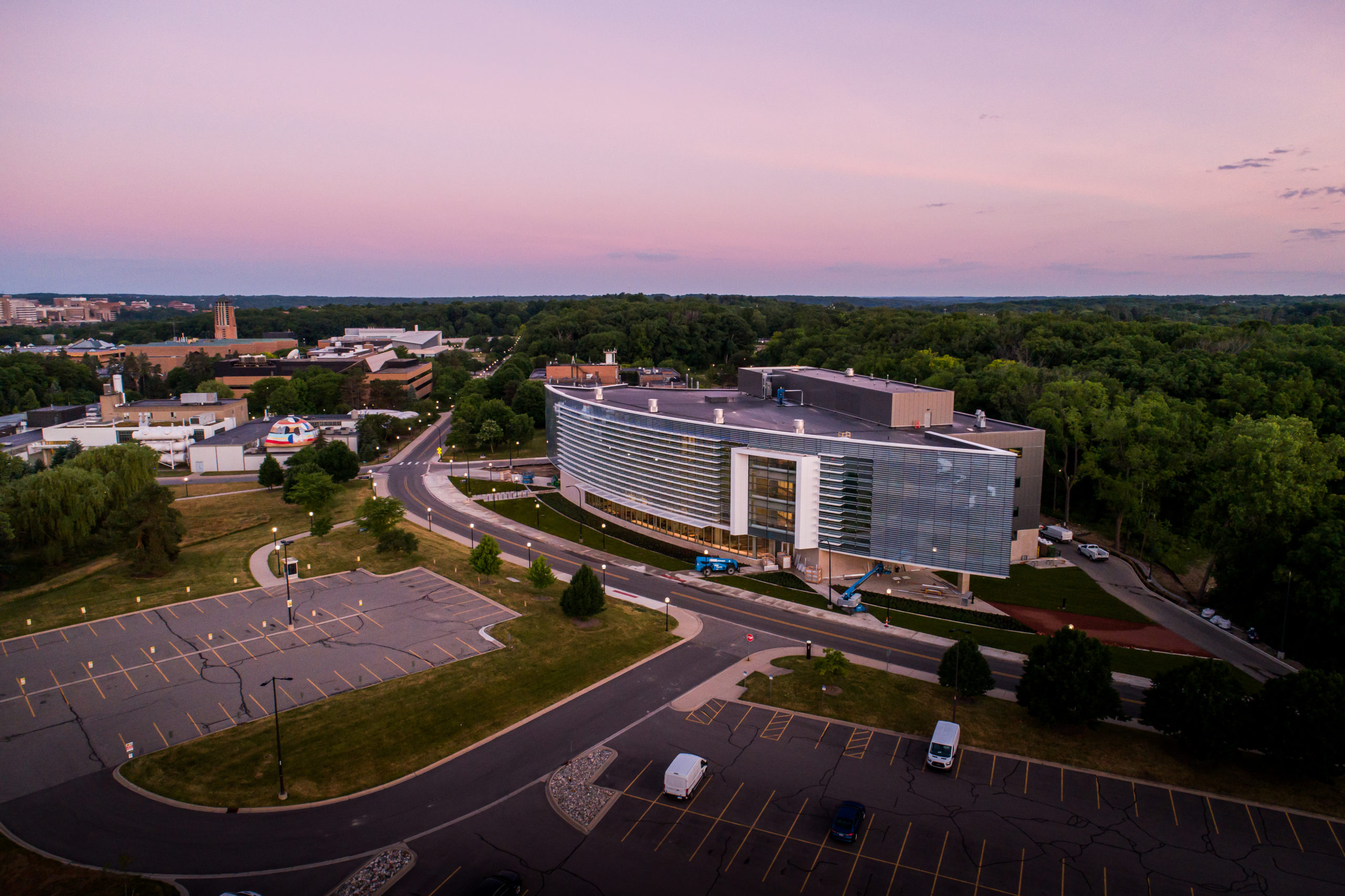 ford robotics building aerial